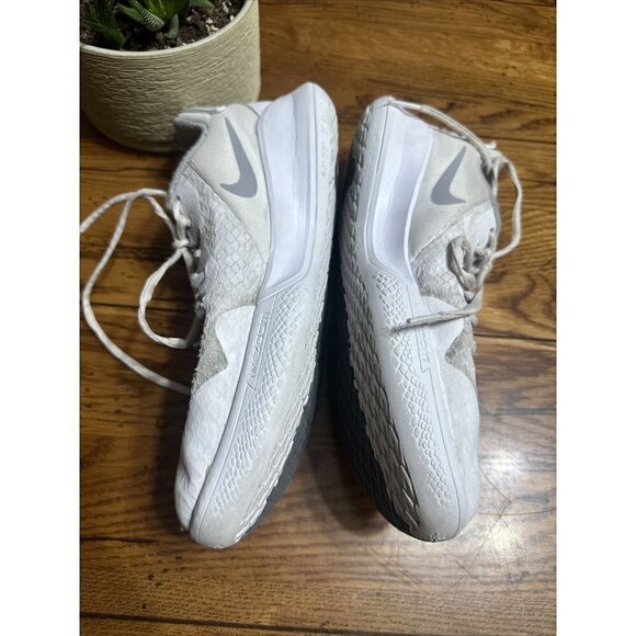 NIKE Mens Mamba Fury CK2087-100 White Basketball Shoes Sneakers Size 8 main image 5